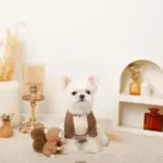 リスさんギンガムチェックリボンぬいぐるみ