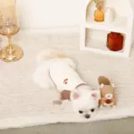 リスさんギンガムチェックリボンぬいぐるみ