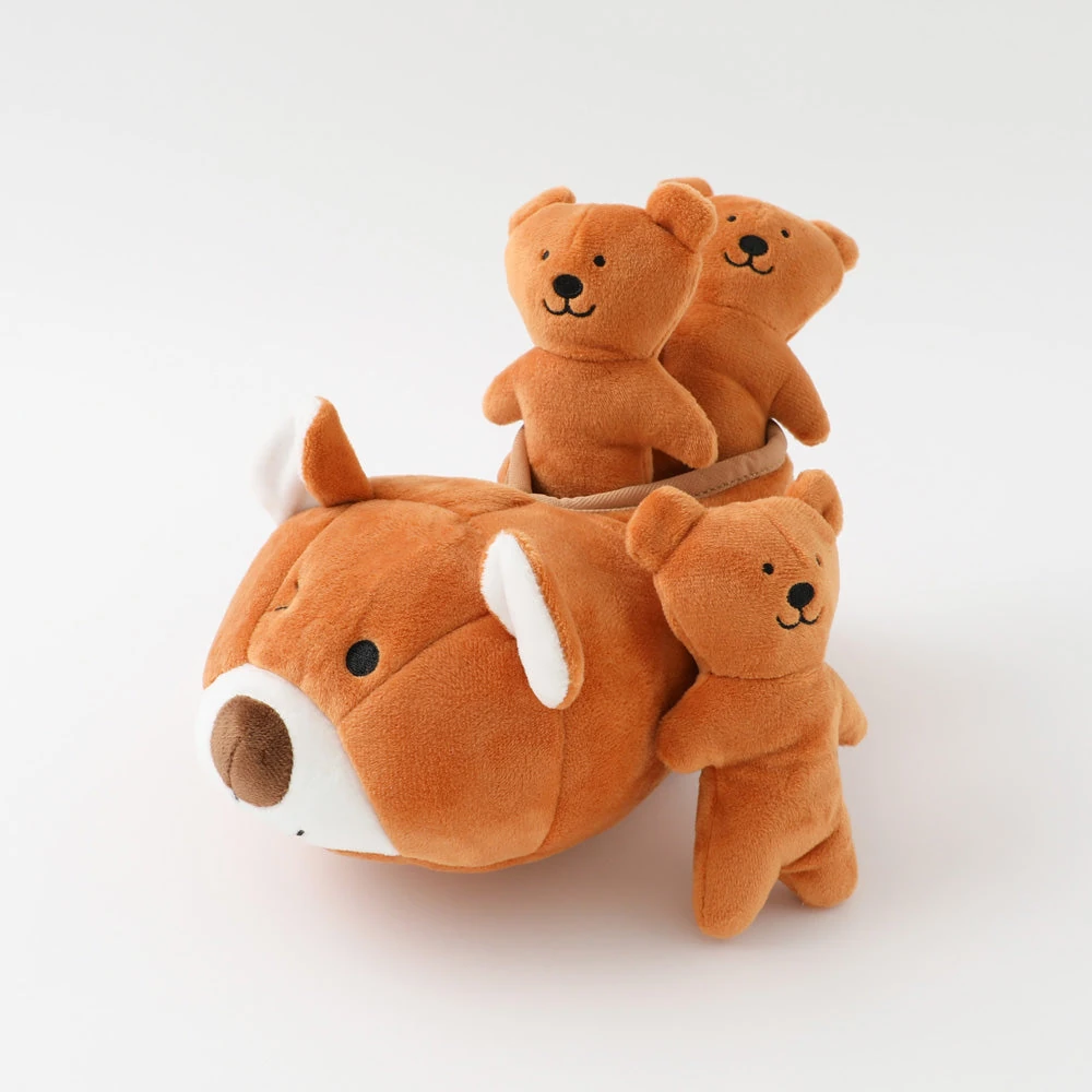 product_image_1763715957 くまさんスリッパとなかまたちのおもちゃ