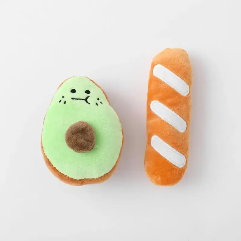 アボカドとパンのおもちゃ
