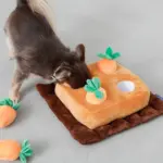 ノーズワーク4つのにんじん畑のおもちゃ