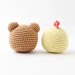 手編みコットンアニマルトイ