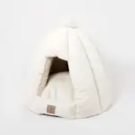 ファードーム型セミクローズドファーペットハウス クッション付