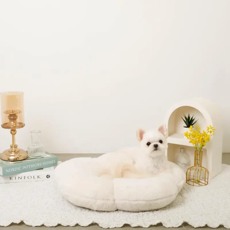 フラワーファークッションベッド