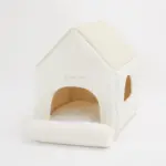 ナチュラル小窓付きコーデュロイペットハウス