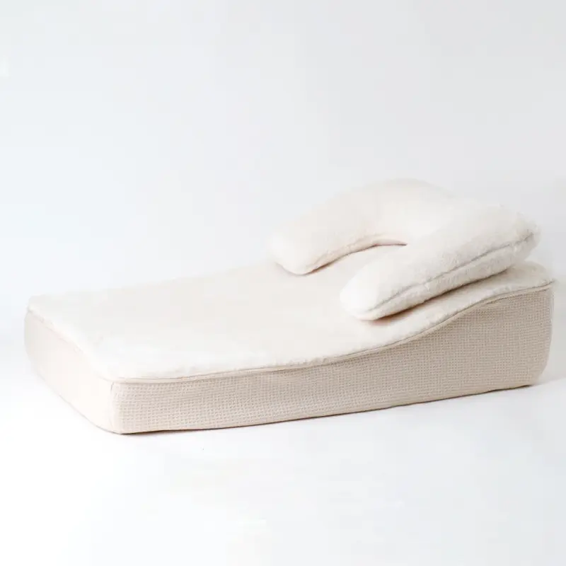 低反発まくら付きスロープクッションベッド