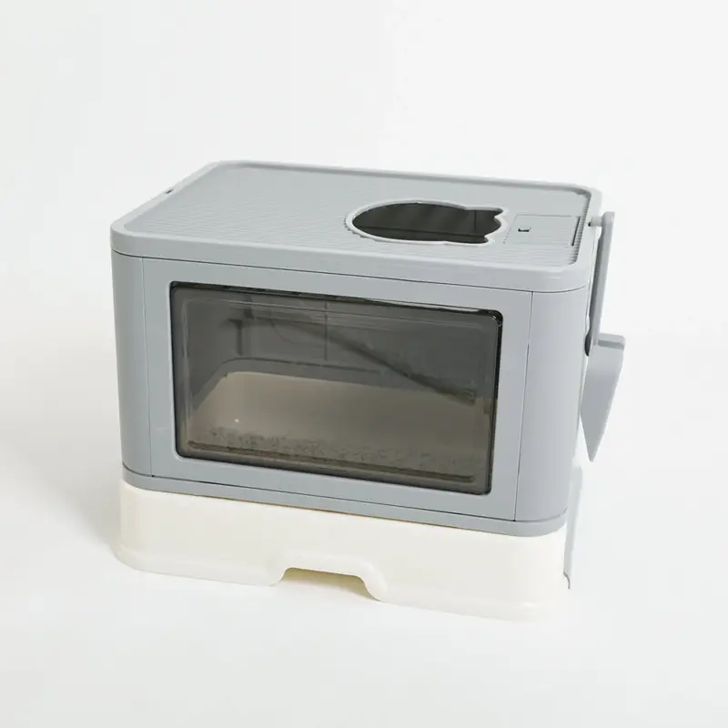 スコップ付スクエアキャットトイレ