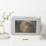 スコップ付スクエアキャットトイレ