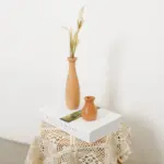 ドライフラワー用ウッドトールフラワーベース