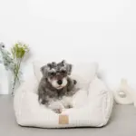 ストライプふんわりドライブペットベッド