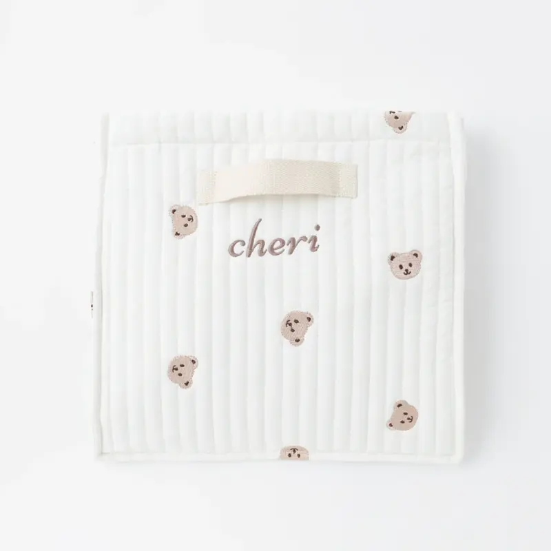 キルティング刺繍マルチボックス【名入れ刺繍対応】