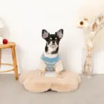 ファーフラワーペットベッドマット