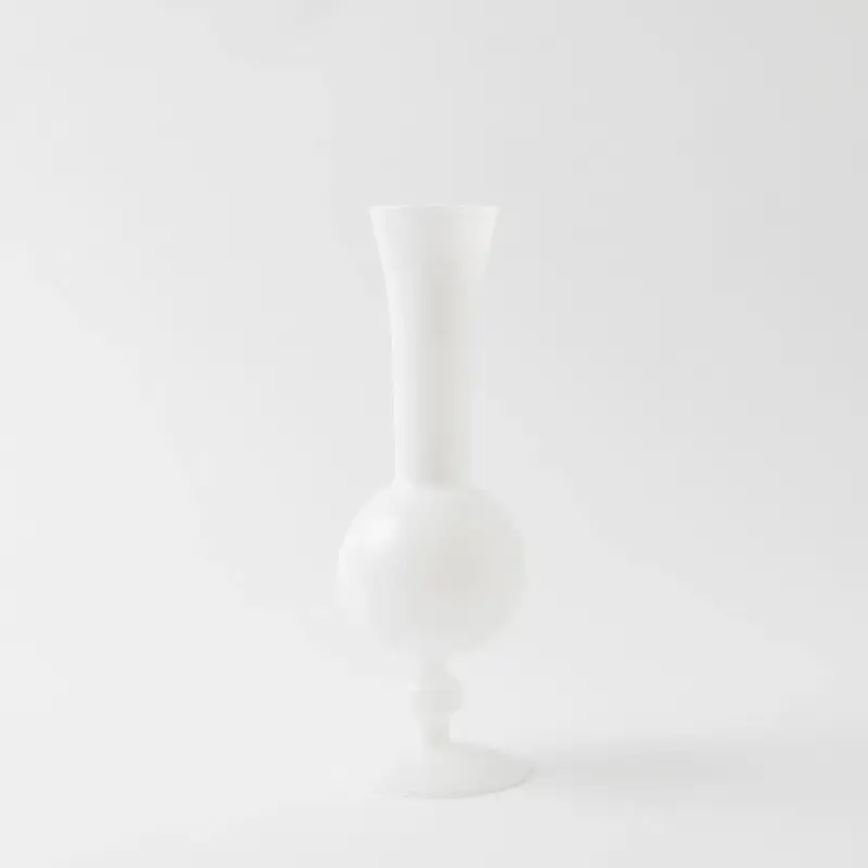 クラシックフラワーベース　ホワイト