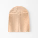 ウッドセミサークルトレイ