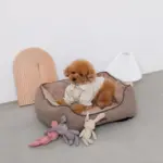 ヘリンボーンクッションベッド