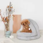 ポンポン付セミクローズドベッド S