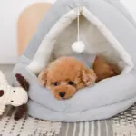 ポンポン付セミクローズドベッド S