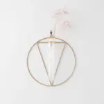 サークル型ウォールフラワーベース フック付