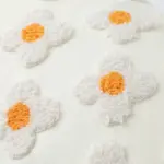 フラワークッション 横長