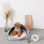 クッション付フェルトベッド