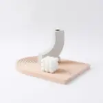 カーブフラワーベース