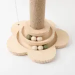 くるくるボールフラワーポールタワー爪とぎ