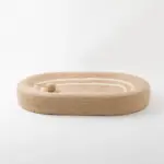 ナチュラルリネンカーブ爪とぎ