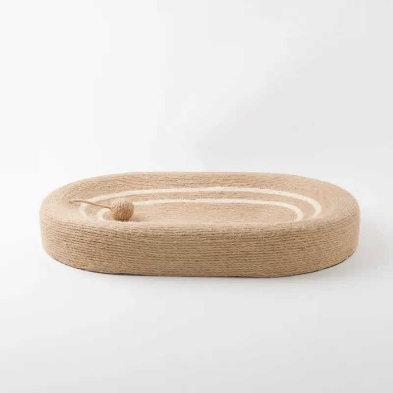 ナチュラルリネンカーブ爪とぎ