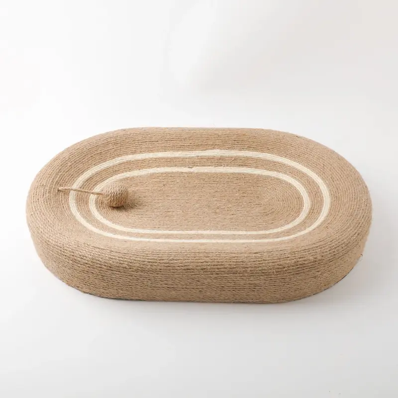 ナチュラルリネンカーブ爪とぎ