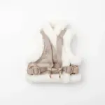 スノー刺繍ハーネス+リードSET【名入れ刺繍対応】