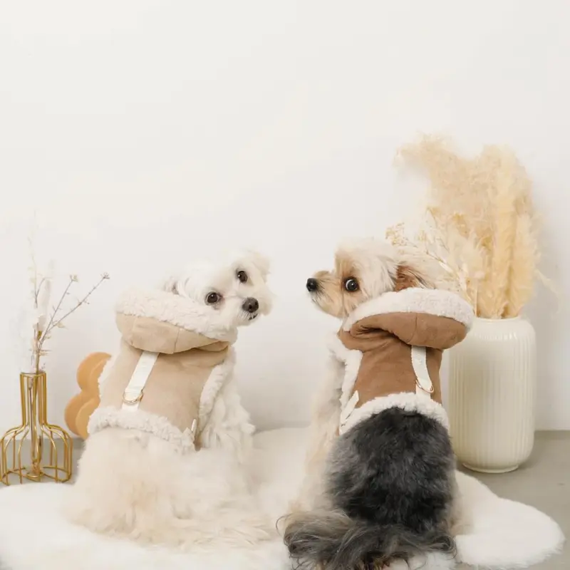 ムートンボアフードハーネス