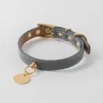 サークルチャームレザーカラー【名入れ彫刻対応】