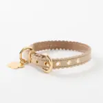 なみなみフラワーチャームレザーカラー【名入れ彫刻対応】