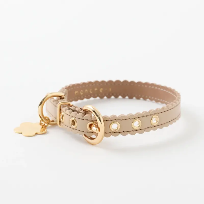 なみなみフラワーチャームレザーカラー【名入れ彫刻対応】