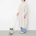 ボーダー冷感ハーネス＋リードSET【名入れ刺繍対応】