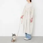 ボーダー冷感ハーネス＋リードSET【名入れ刺繍対応】