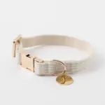 チェックカラー＋リードSET【名入れ彫刻対応】