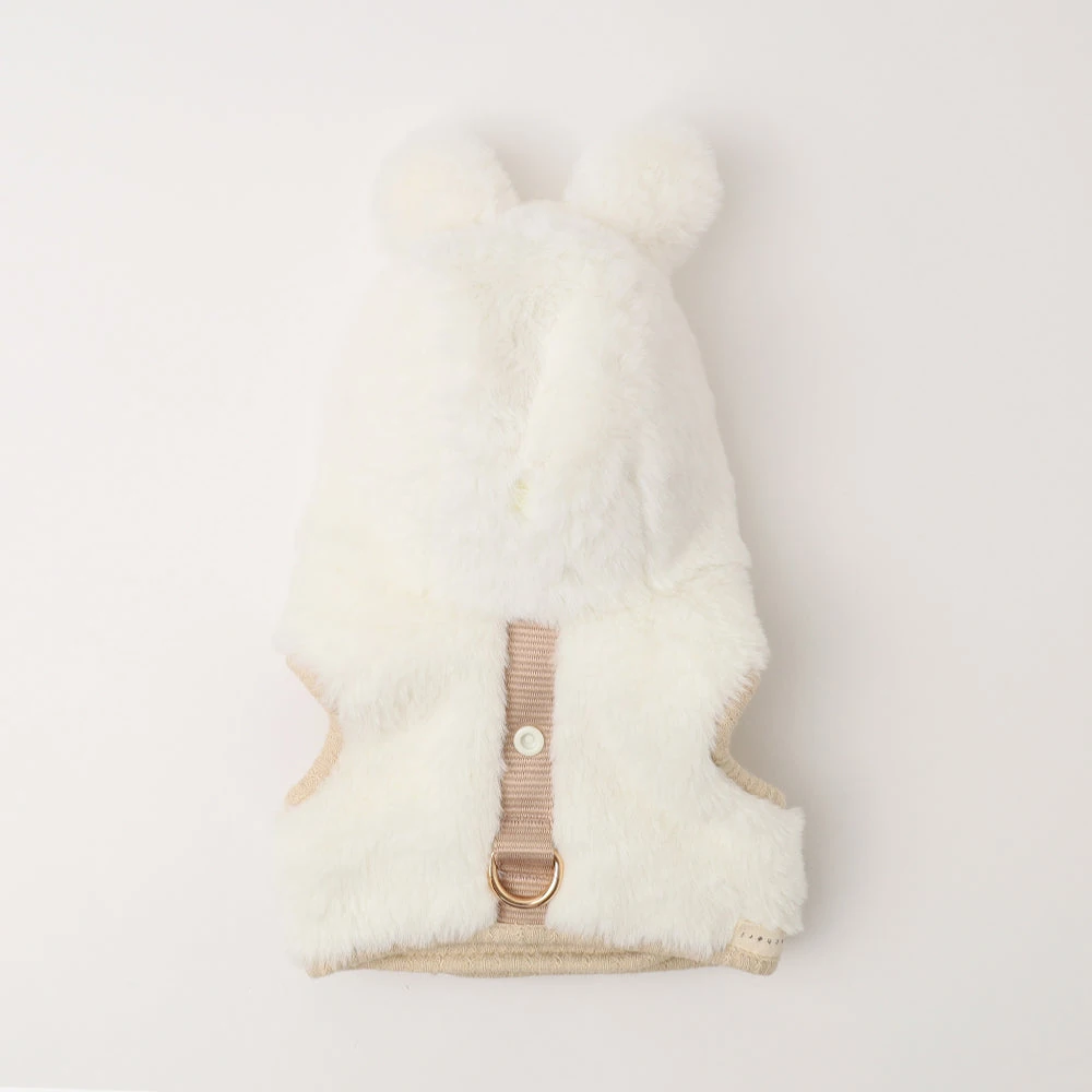 product_image_1763959999 うさぎ耳付きフードファーハーネス