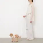 ぽこぽこチェックハーネス＋リードSET【名入れ刺繍対応】