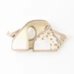 ナチュラルフラワーハーネス＋リードSET【名入れ刺繍対応】【旧モデル】