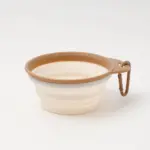 折りたたみバイカラーフードボウル フック付