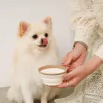 折りたたみバイカラーフードボウル フック付