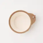 折りたたみバイカラーフードボウル フック付