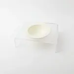 アクリルクリアベースフードボウル