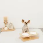 ウッドスタンドカーブダブルフードボウル