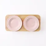 ナチュラルウッドダブルフードボウル