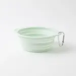 折りたたみカラーシリコンフードボウル フック付