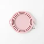 折りたたみカラーシリコンフードボウル フック付