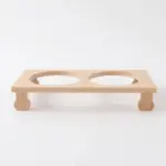 ウッドスタンドダブルフードボウル