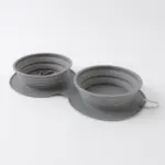 シリコンコンパクトダブルフードボウル